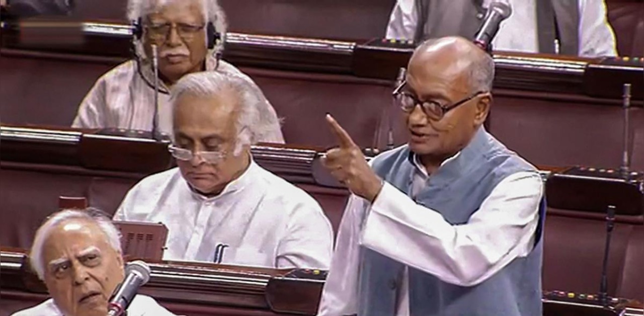 Writing letter to Sonia Gandhi was not proper: Digvijaya Singh
