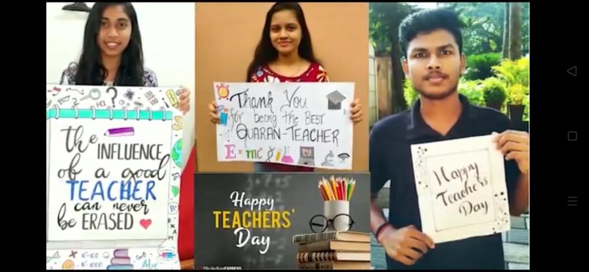 Virtual Teachers’ Day celebration at St Aloysius College
