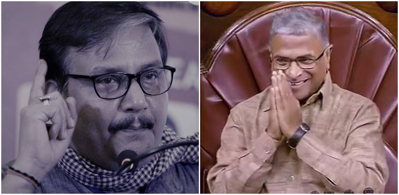 Bihar polls prequel in Rajya Sabha; RJD's Manoj Jha vs JD(U)'s Harivansh