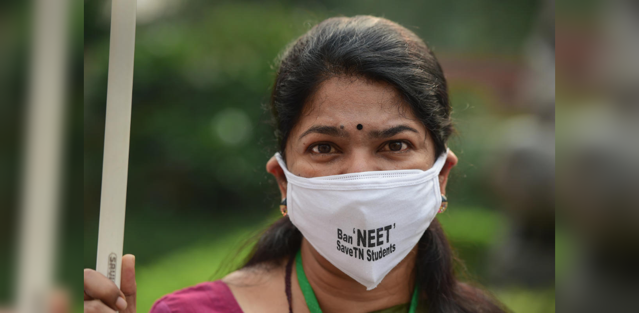 DMK protests in Parliament against NEET exam