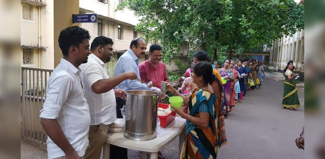 M-Friends Trust continues serving food in Wenlock Hospital, Mangaluru