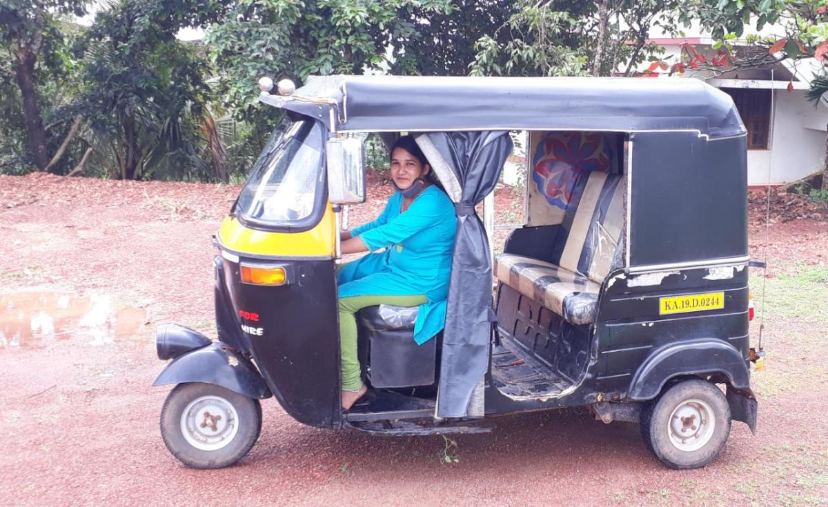 Lockdown helped this woman to become an auto driver
