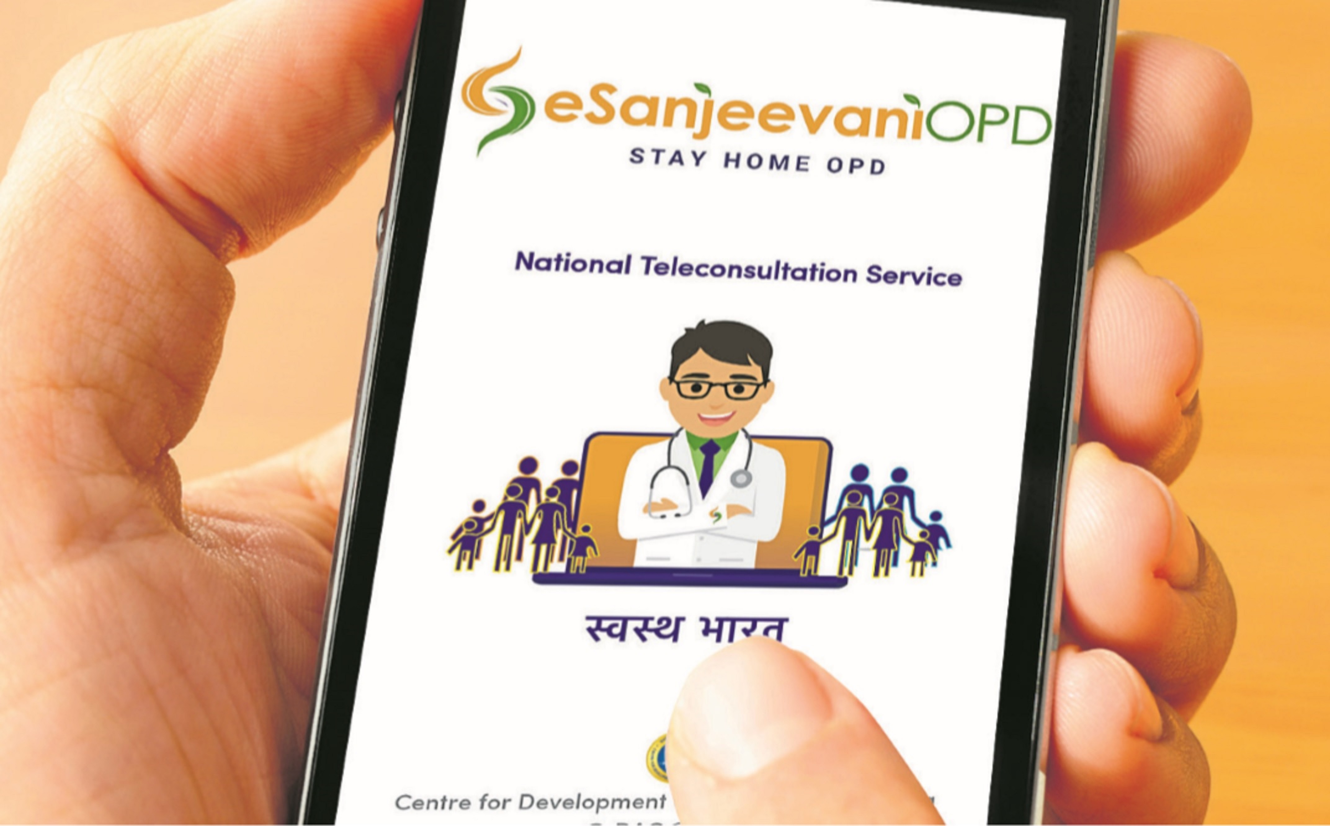 Telemedicine app works