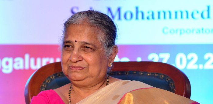 Sudha Murthy to get honorary doctorate from University of Mysore