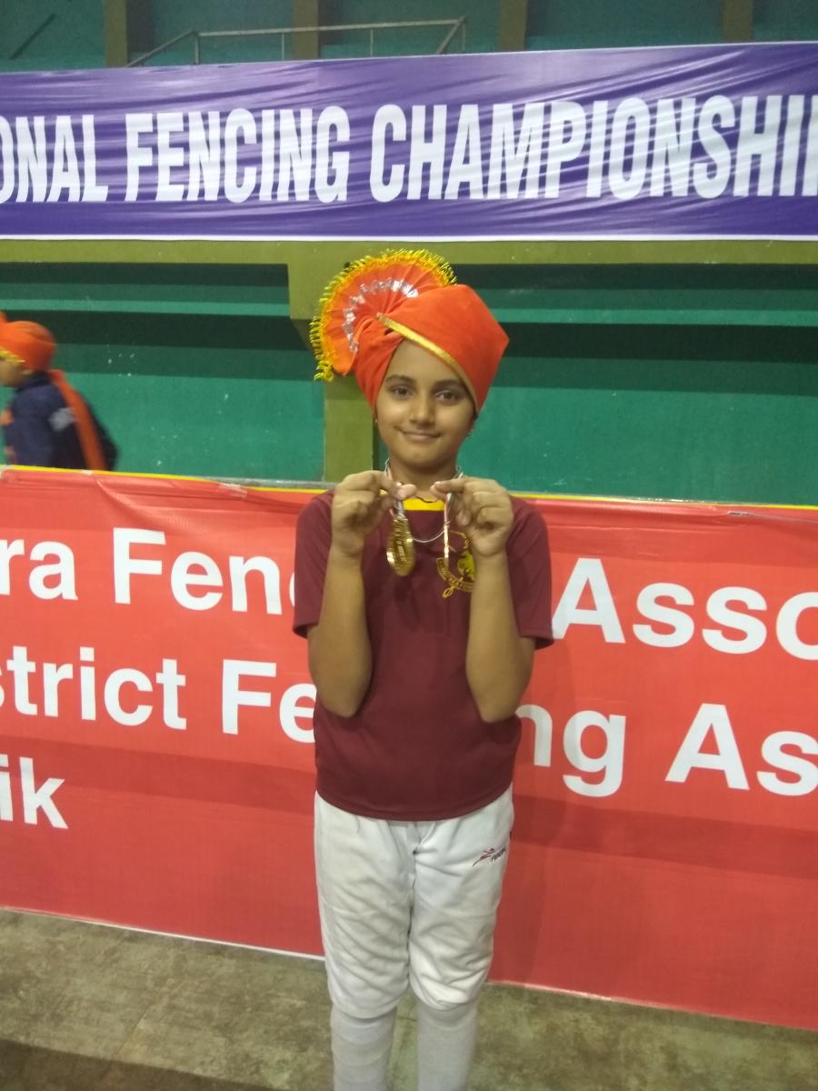 Teen Sejal fencing her way to success