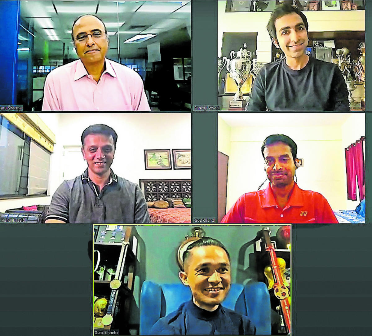 Sporting greats welcome resumption