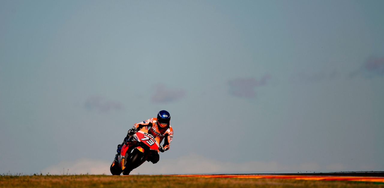 Alex Marquez fastest in first Teruel MotoGP practice