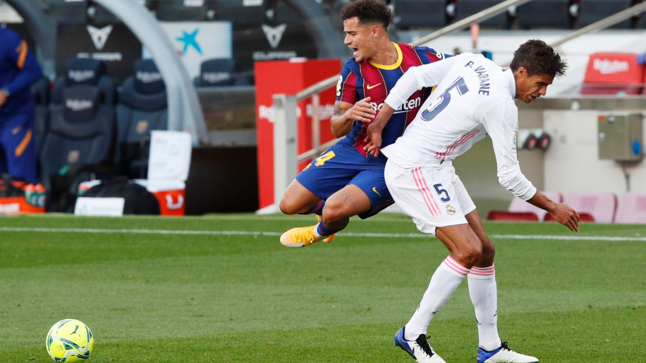 Barcelona hit by Coutinho injury blow after defeat to Madrid