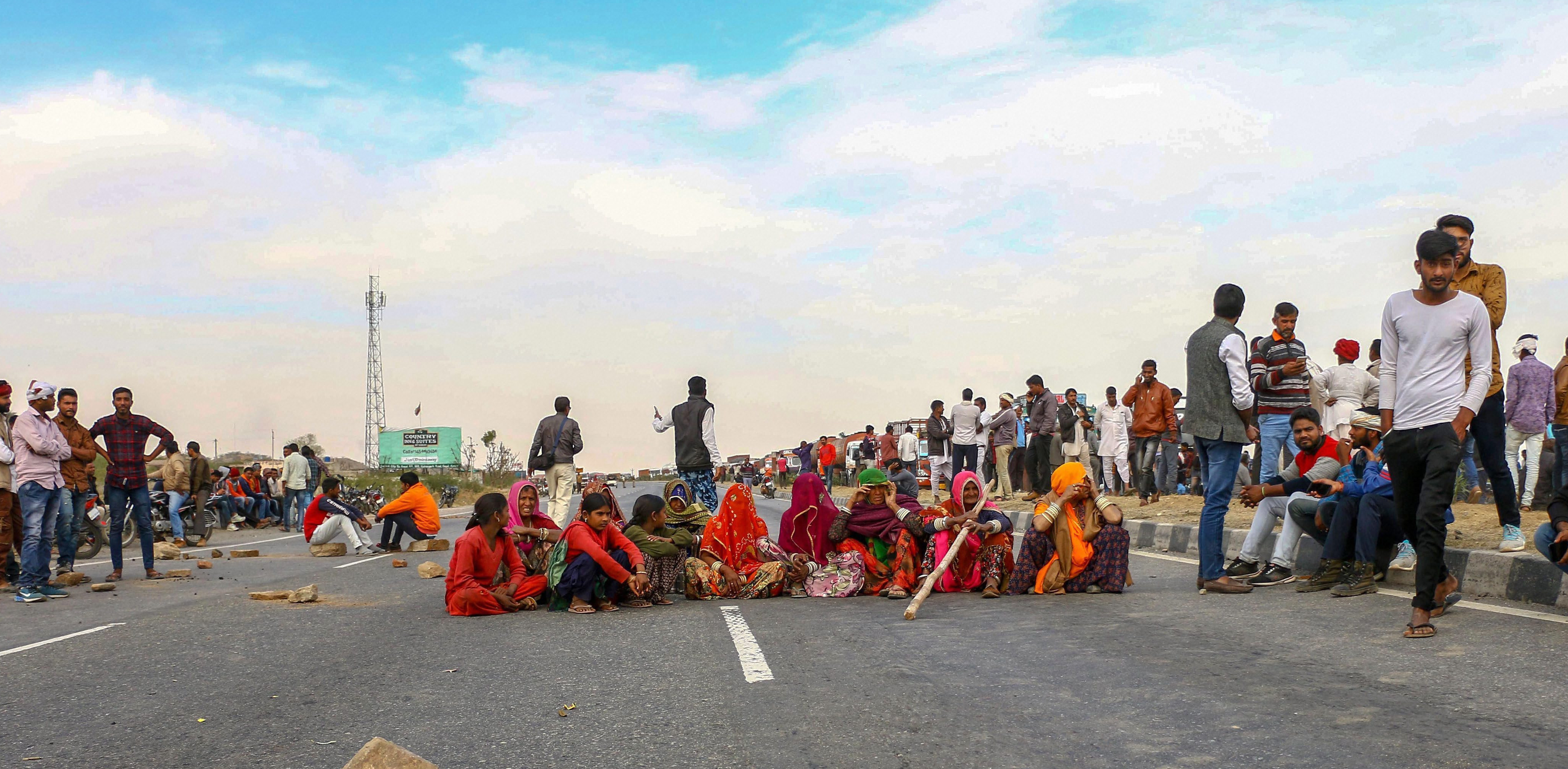 Gujjar protests for reservation hit train services