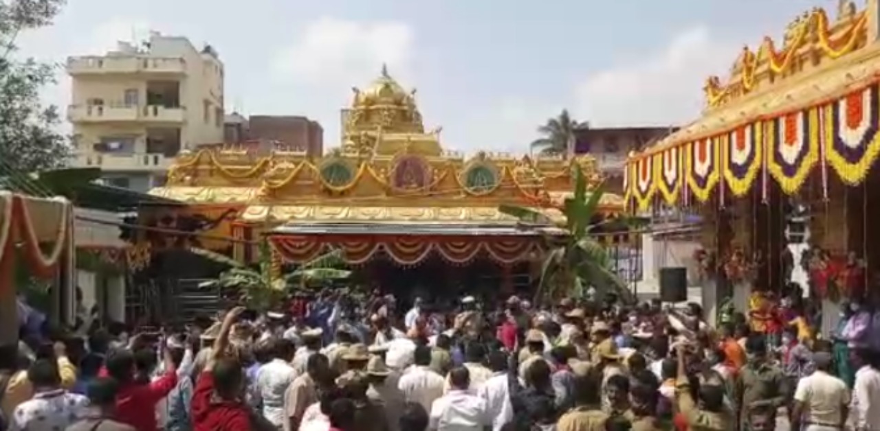 Hasanamba temple in Hassan opens for virtual darshan