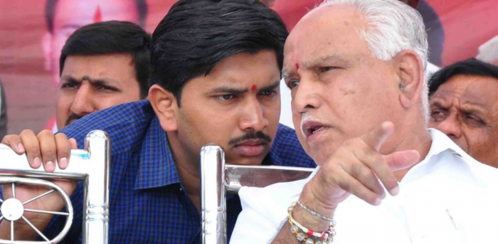 FIR against CM B S Yediyurappa's political secretary N R Santosh for allegedly trying to end life