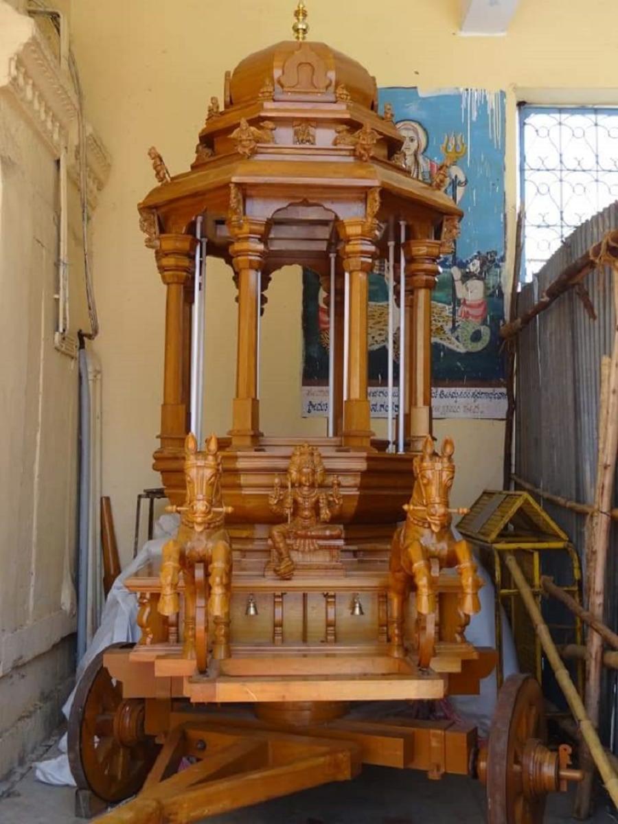 MM Hill temple authority seeks donation for silver chariot