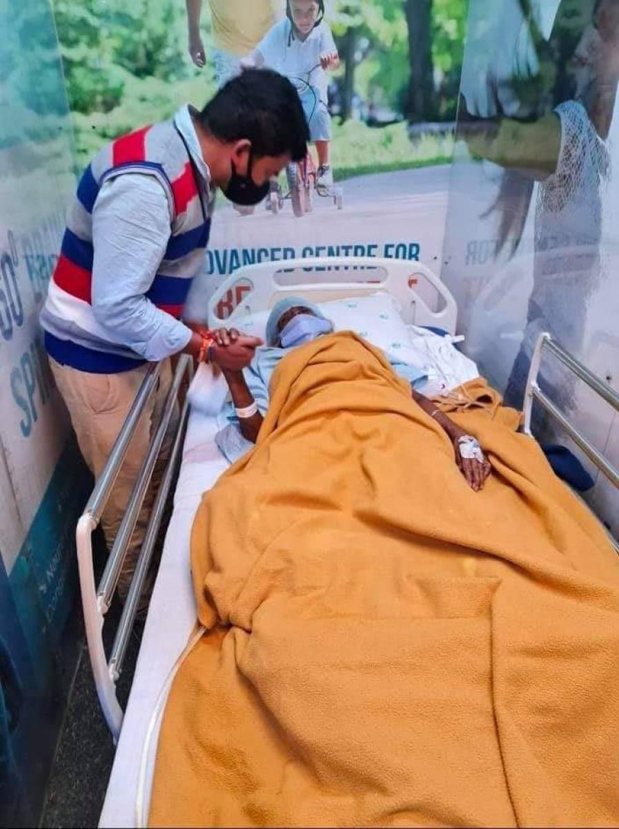 109-year-old activist Saalumarada Thimmaka undergoes hip surgery