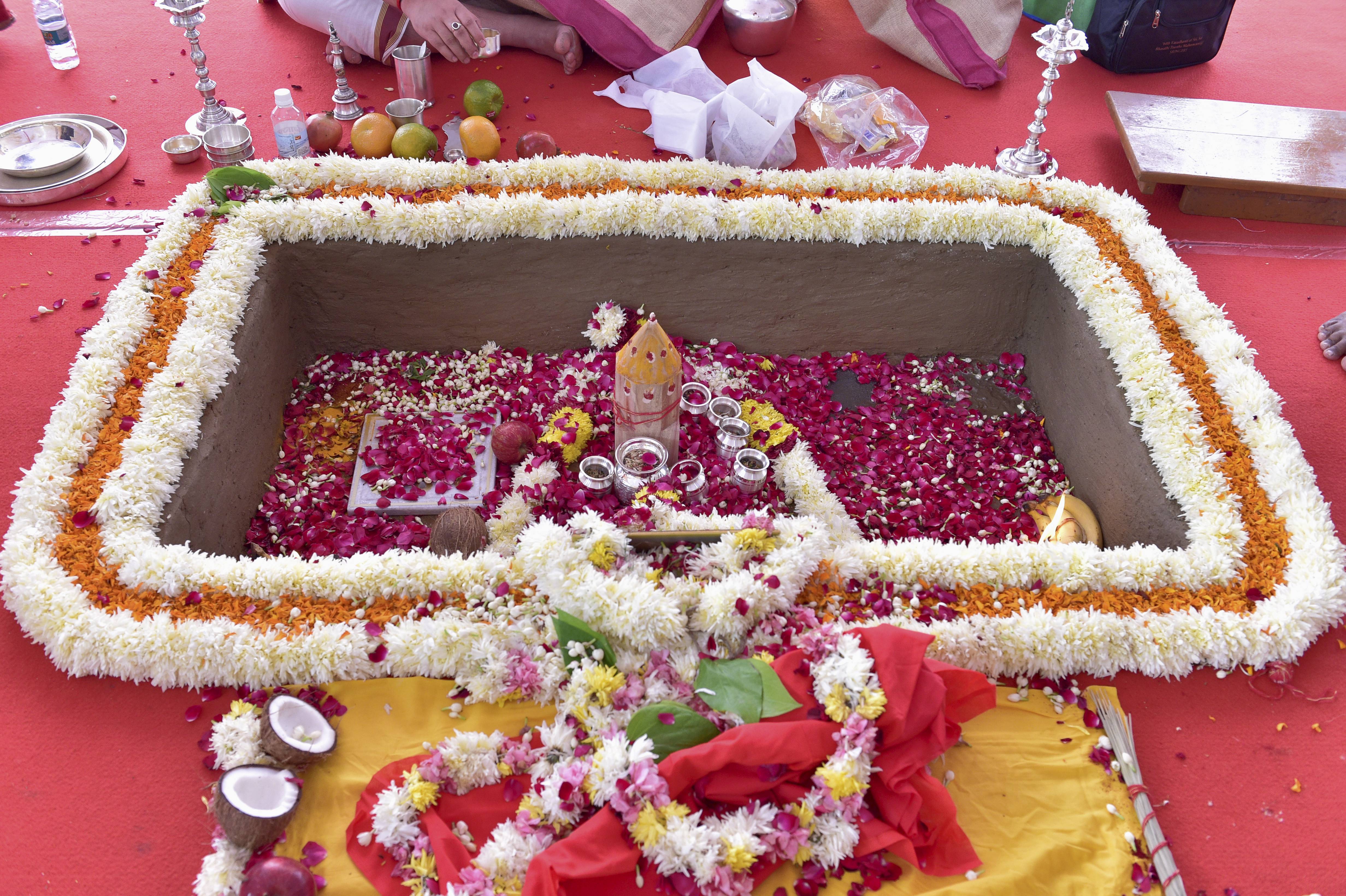 Sringeri priests perform puja for new Parliament building