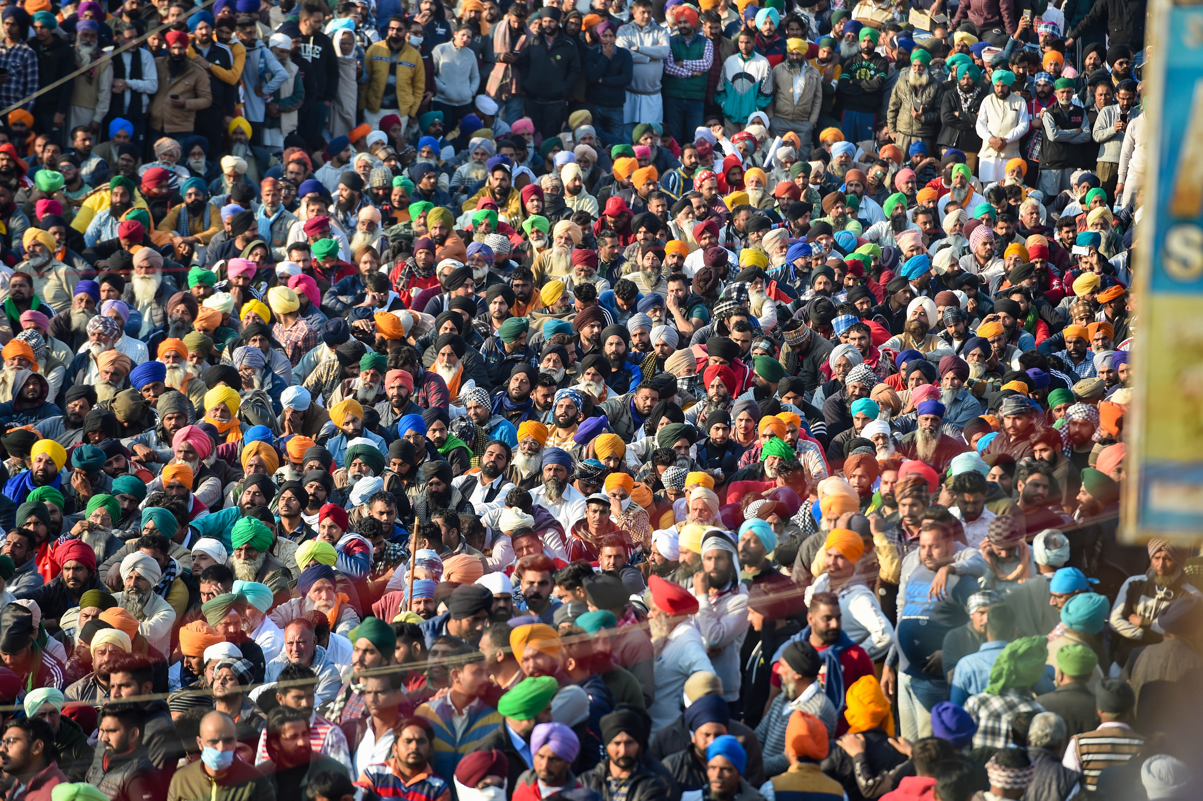 Farmers’ protest affects traffic movement on Jaipur-Delhi highway for 6th day