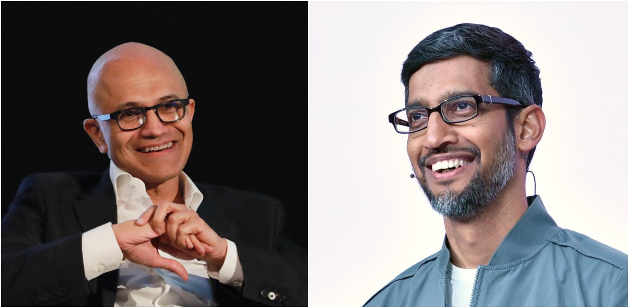 Satya Nadella, Sundar Pichai hail Indian cricket team
