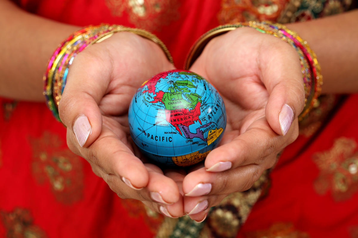 The world in your hands