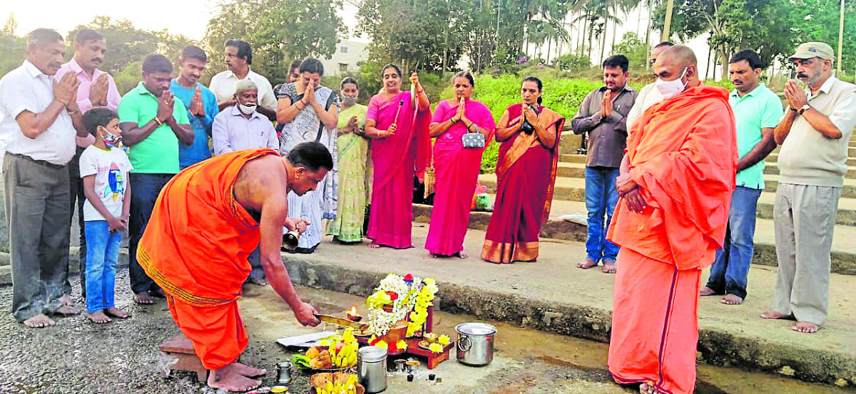 115th Maha Aarathi held for River Cauvery