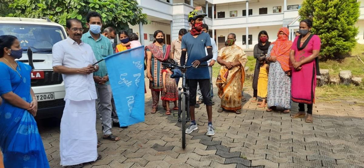 Cyclist sets out to beat Guinness World Record