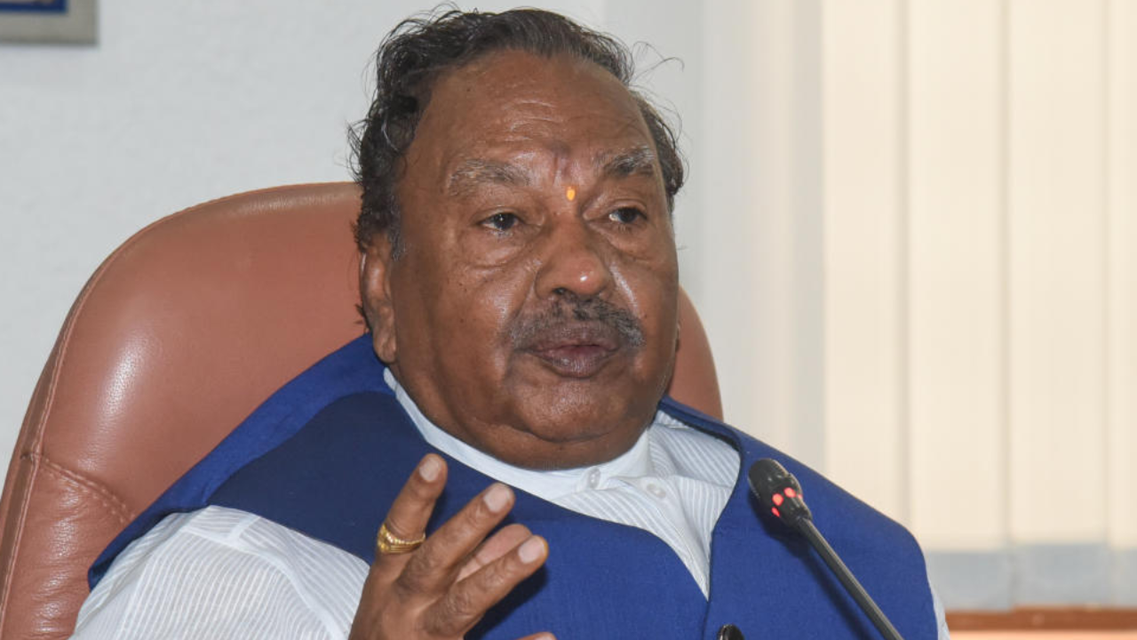 Won't yield to demand for resignation, portfolio change, says KS Eshwarappa
