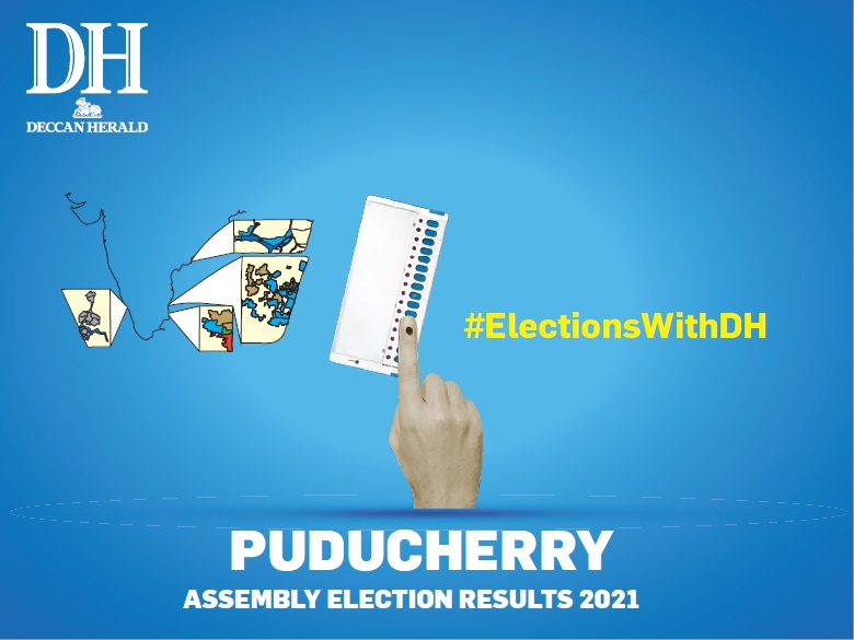 Puducherry Assembly Elections 2021 live: Interactive map and constituency-wise results
