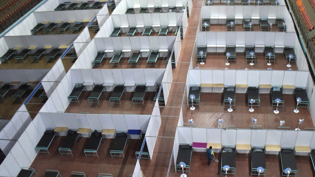 BBMP sets up 380-bed Covid Care Centre on GKVK campus