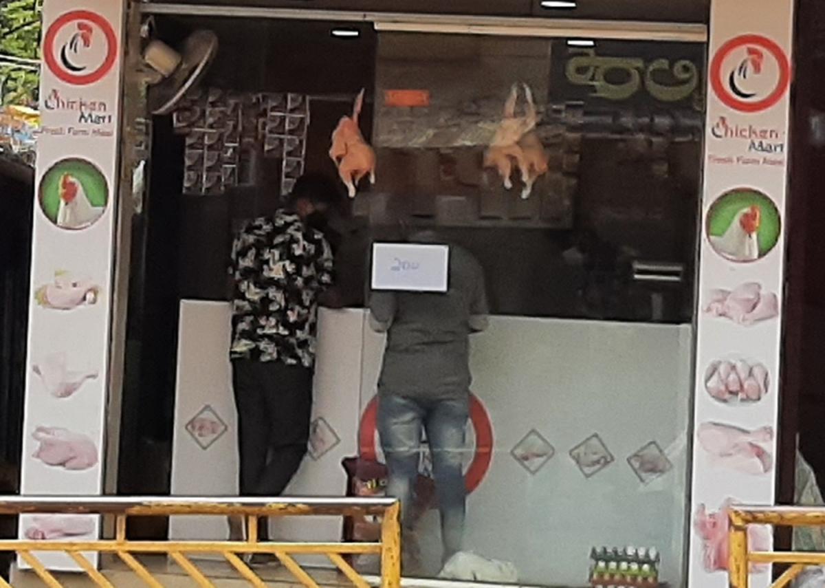 Vendors charge exorbitant price for meat in Virajpet