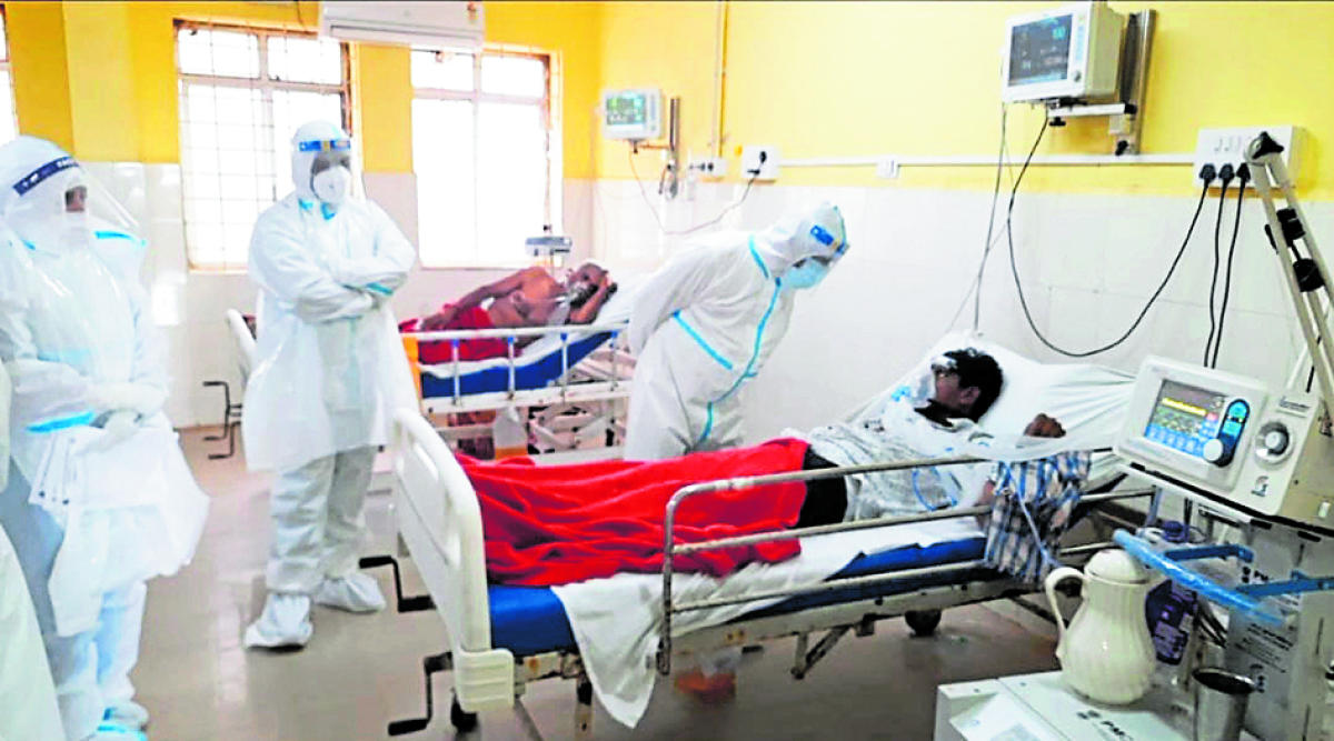 MLA visits Covid patients to boost their confidence