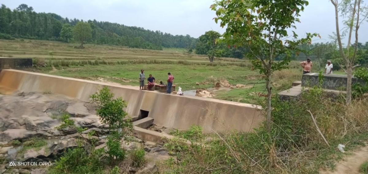 Check dam in Hemmane awaits a facelift