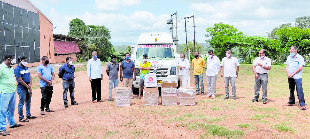 Ambulance service launched in Kushalnagar