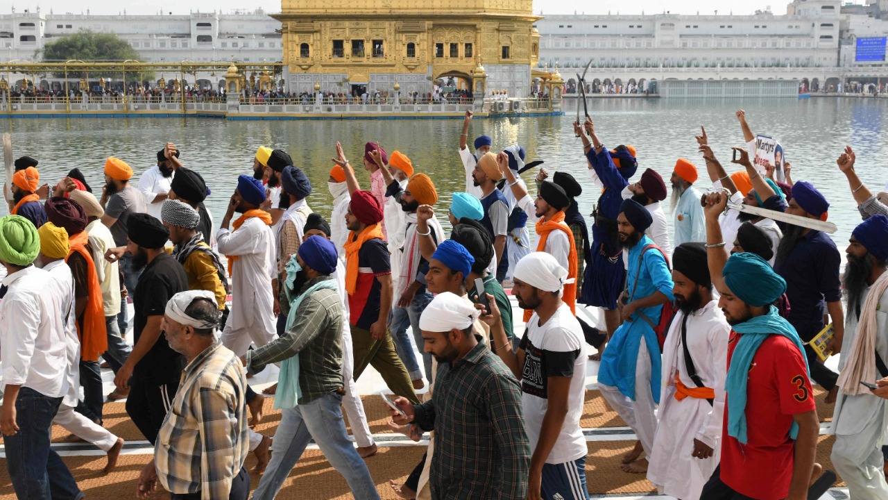 Pro-Khalistan slogans raised at Golden Temple on 37th anniversary of Operation Bluestar