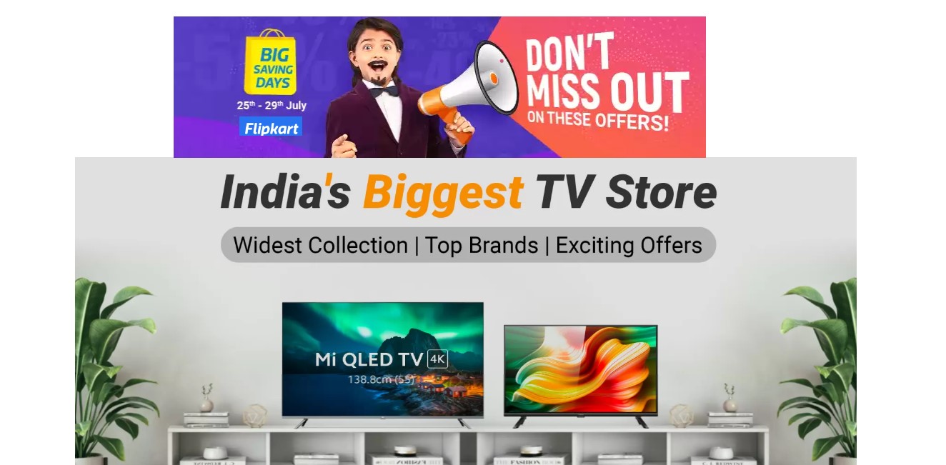 Flipkart Big Saving Days 2021: Top deals on smart TVs
