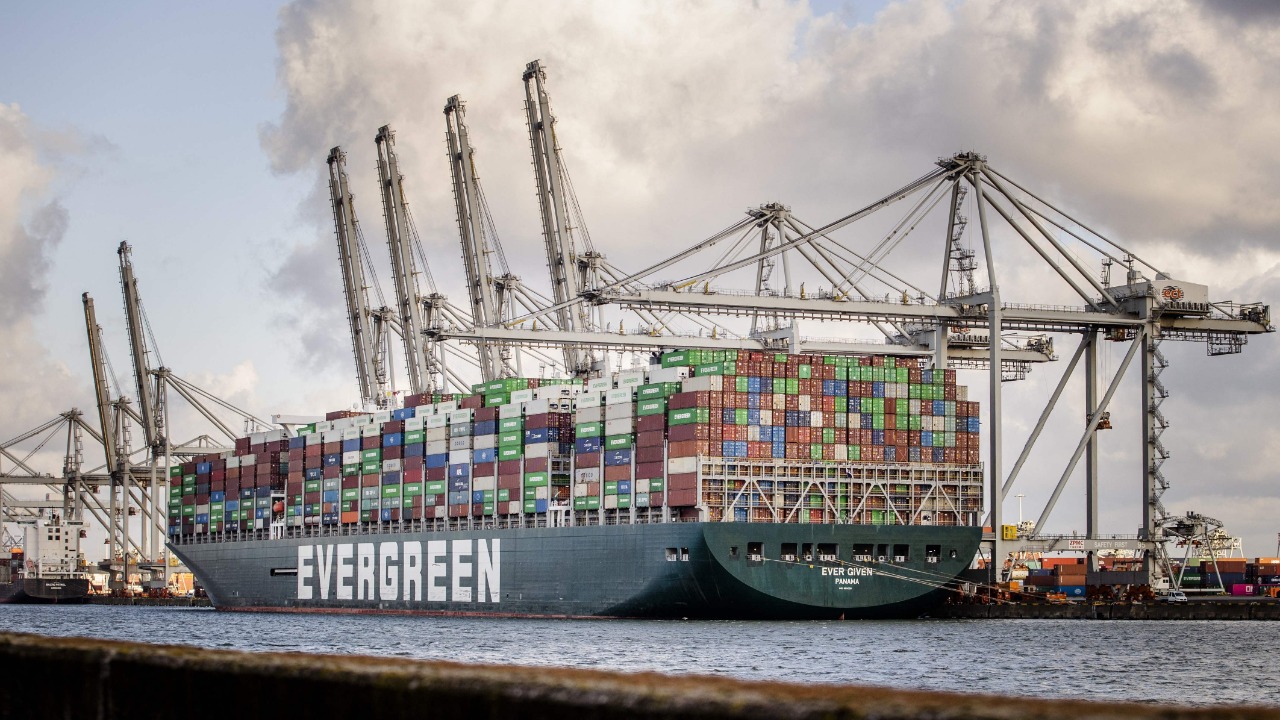 Ever Given finally arrives in Rotterdam after Suez block