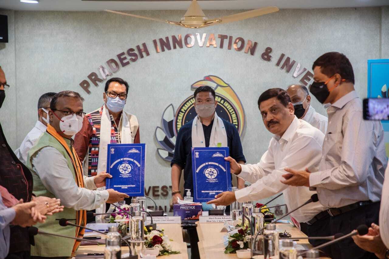 Arunachal Pradesh signs pact with NEEPCO for two hydel power projects