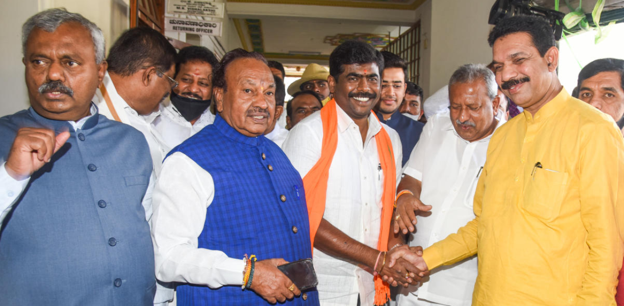 MLC bypoll: Muniraju Gowda files papers