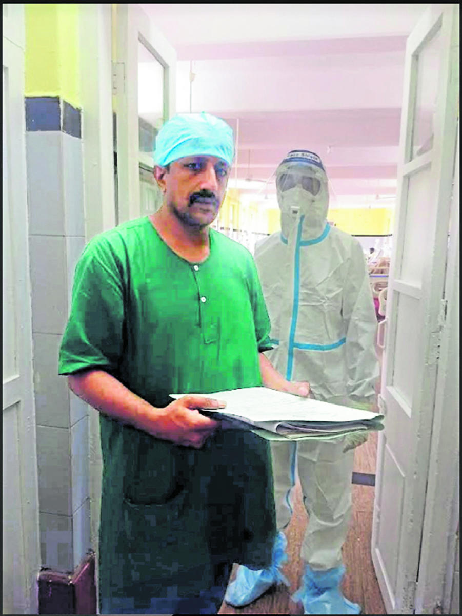 For this ICU staffer, saving people's life is precious