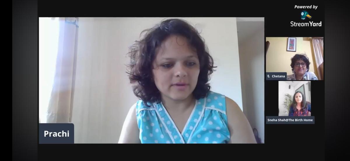 Online advice for breastfeeding