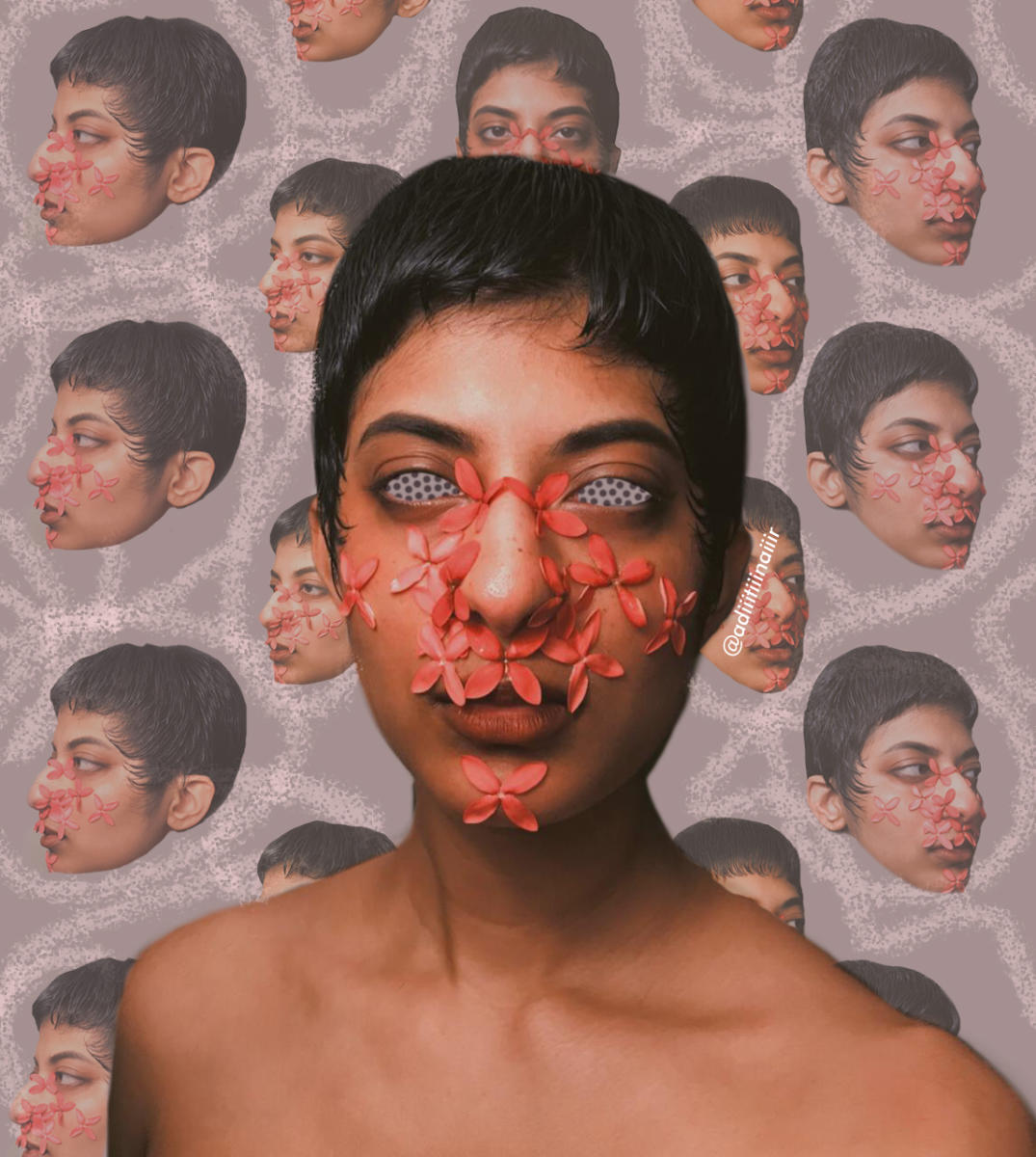 Artistes say self-portraits need planning and improvisation