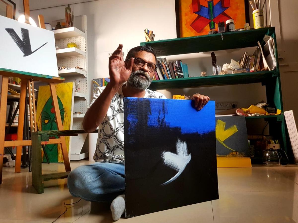 Painting marathon for charity