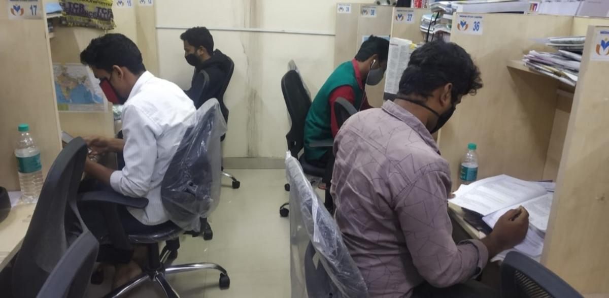 Study rooms open doors with Covid safety norms