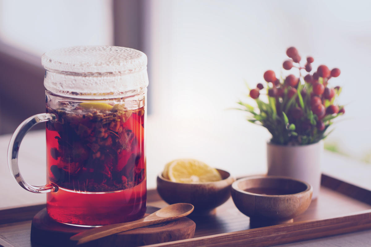 Perfect weather to try some herbal tea