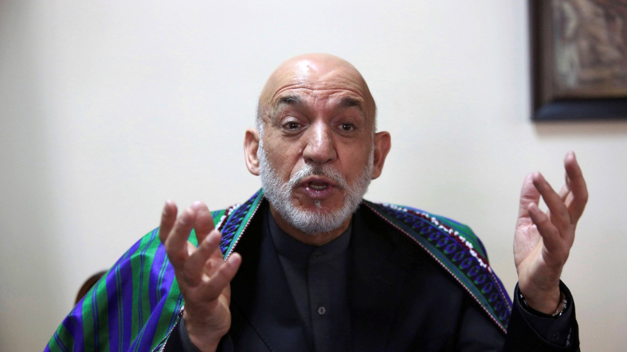 Taliban meet with ex-Afghanistan President Karzai and Abdullah, Ghani says he backs talks