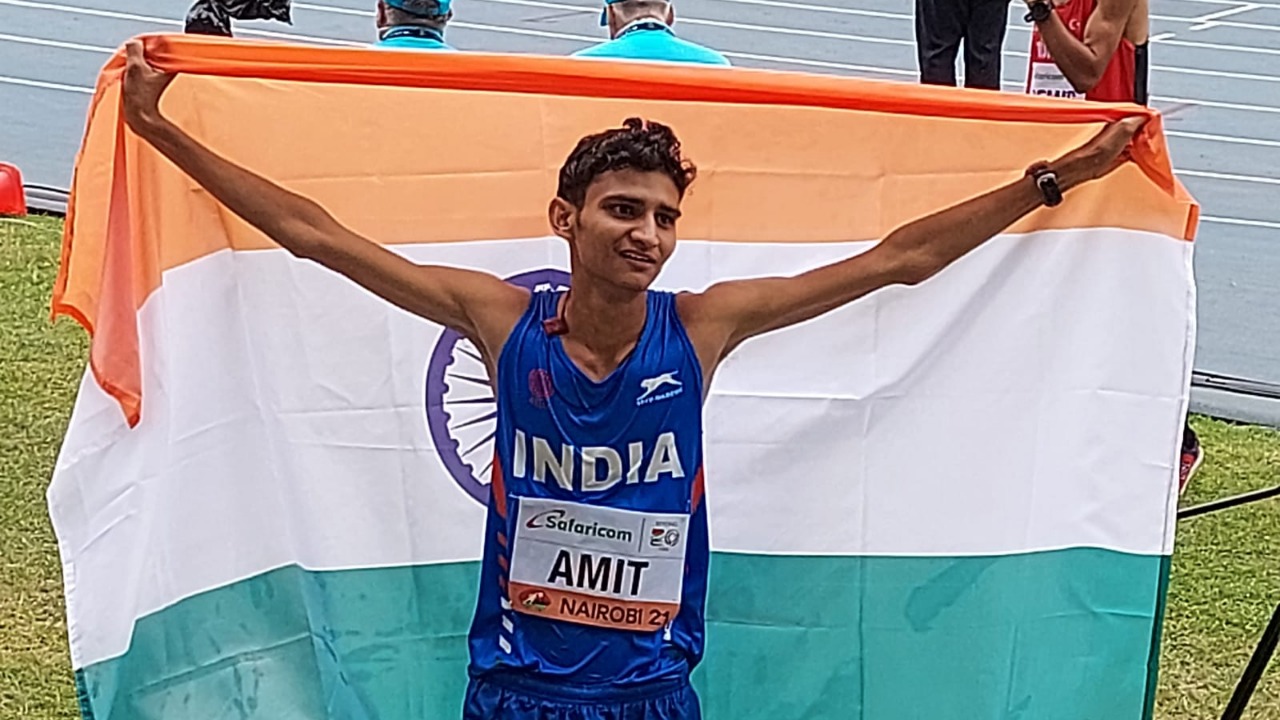 India's Amit Khatri wins silver in 10km race walk at World U-20 Athletics Meet