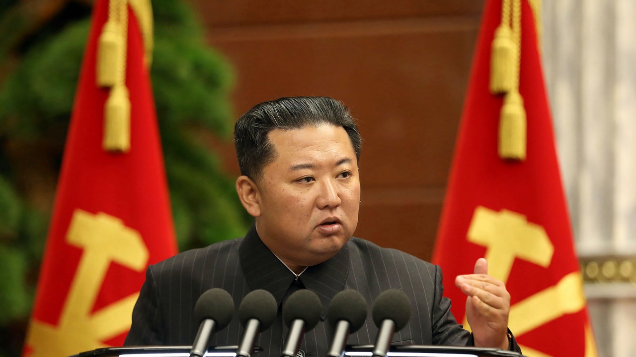North Korea appears to stage night-time military parade