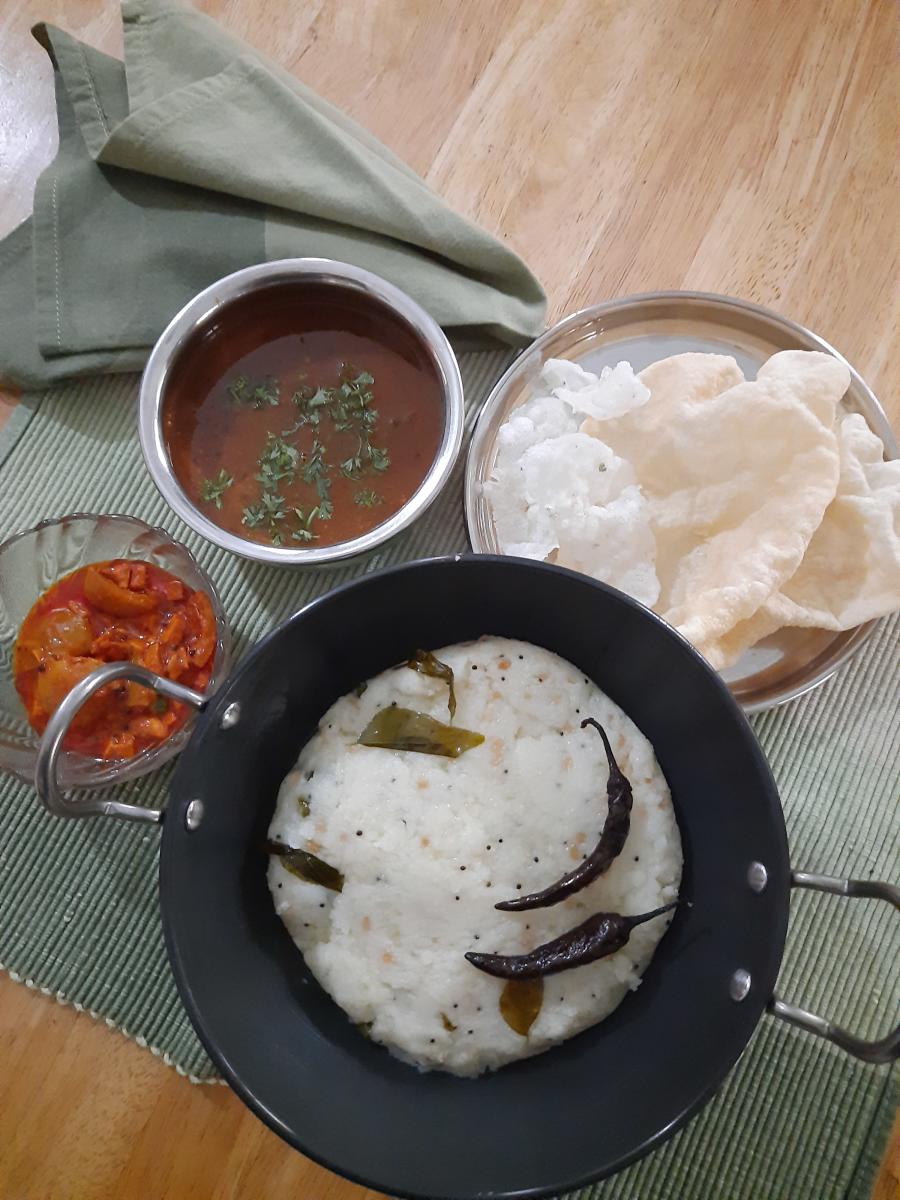 Floored by rice flour