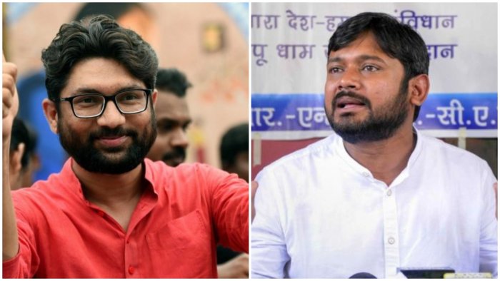 BJP's 'tukde tukde' echoes as young guns Kanhaiya Kumar, Jignesh Mevani set to join grand old party