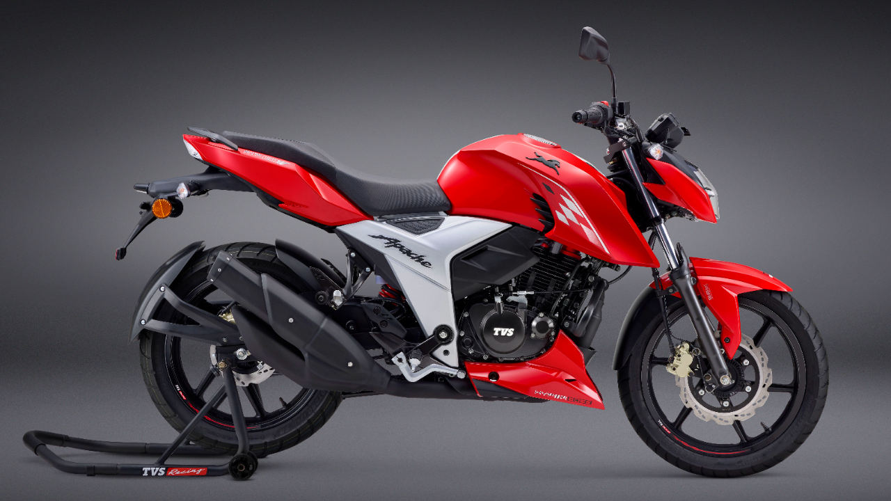 TVS launches Apache RTR 160 4V