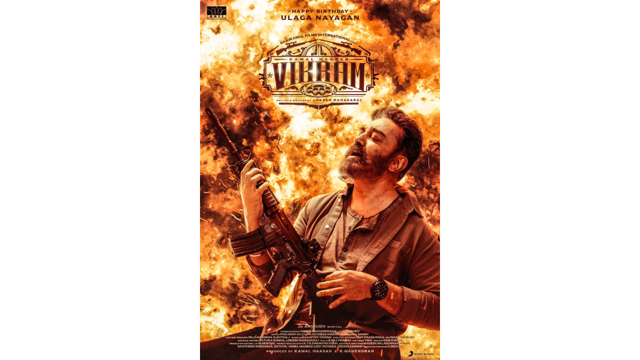 'Vikram' teaser: Kamal Haasan's new avatar is a treat for fans