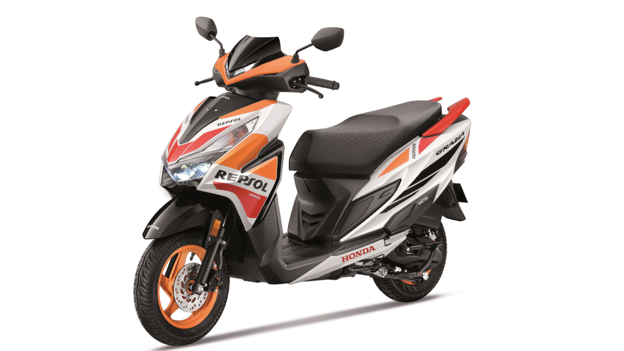 Honda launches Grazia 125 Repsol Honda Team Edition 