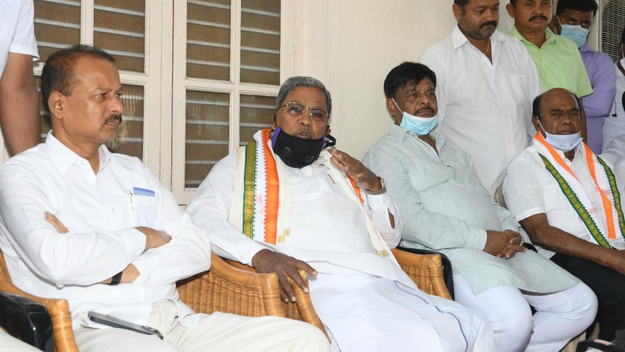 BJP, JD(S) against social justice, reservation: Siddaramaiah